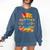 Motivated Educated Graduated Graduation Comfort Colors Sweatshirt Denim