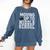 Moving Up To Middle School Elementary School Graduation Comfort Colors Sweatshirt Denim