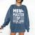 MSW Est 2026 Masters Of Social Work Graduation Social Worker Comfort Colors Sweatshirt Denim