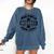 Multiple Degrees Zero Chill College Graduation Comfort Colors Sweatshirt Denim