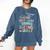 Next Stop 2nd Grade 1st First Grade Graduation Last Day Comfort Colors Sweatshirt Denim