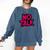 No Small Talk Zone – Introvert Quote Comfort Colors Sweatshirt Denim No Small Talk Zone – Introvert Quote Comfort Colors Sweatshirt Denim