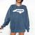 North Carolina Nursing Nurse Graduation Comfort Colors Sweatshirt Denim