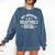 Not Antisocial Selectively Social Introvert Comfort Colors Sweatshirt Denim