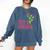 Not a Hugger Sarcastic Introvert Cactus Theme Women Comfort Colors Sweatshirt Denim Not a Hugger Sarcastic Introvert Cactus Theme Women Comfort Colors Sweatshirt Denim
