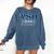 NSU No Such University High School Graduation Comfort Colors Sweatshirt Denim