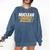 Nuclear Engineer In Progress Engineer Graduation Comfort Colors Sweatshirt Denim