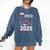 Nurse Earned It 2025 Nurse Graduation RN LPN Class Of 2025 Comfort Colors Sweatshirt Denim