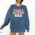 In My Nurse Era Nursing School Graduation Women Comfort Colors Sweatshirt Denim
