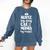 Nurse Graduation For Her Nursing Cat Mama By Night For Men Women Comfort Colors Sweatshirt Denim