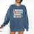 Nurse I Survived Nursing School Class Of 2025 Graduation Comfort Colors Sweatshirt Denim