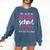 Nursing School Graduate Nurse Graduation Party Comfort Colors Sweatshirt Denim