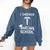 Nursing School Graduation Shirt I Survived RN Gift Comfort Colors Sweatshirt Denim