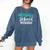 Nursing School Survivor RN Grad Nurse Graduation Student Comfort Colors Sweatshirt Denim
