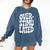 OVERSTIMULATED Introvert Social Mode Sensory Overload Comfort Colors Sweatshirt Denim OVERSTIMULATED Introvert Social Mode Sensory Overload Comfort Colors Sweatshirt Denim