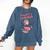 Party Hard Comfortable Stay At Home Introvert Comfort Colors Sweatshirt Denim Party Hard Comfortable Stay At Home Introvert Comfort Colors Sweatshirt Denim