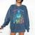 PhD Graduation Dead Inside But i Got My PhD Tie Dye Funny Comfort Colors Sweatshirt Denim