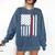 PhD Survivor Graduation American Flag Shirt Degree Tee Women Kids Men Comfort Colors Sweatshirt Denim