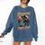 Plague Doctor Introvert Sarcastic Social Distancing Expert Comfort Colors Sweatshirt Denim