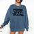 Please Stop Talking Sarcastic Introvert Humor Comfort Colors Sweatshirt Denim