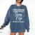 Police Officer Police Graduation Cop Birthday Comfort Colors Sweatshirt Denim