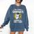 Pre K Graduation Shirts Shark Grad Toddler Comfort Colors Sweatshirt Denim