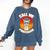 Professor Graduation For PhD Degree Doctor University Comfort Colors Sweatshirt Denim