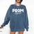 Prom Squad Tshirt 2023 Prom Graduation Class Of 2032 Comfort Colors Sweatshirt Denim
