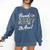 Proud Army Aunt Army Graduation Aunt US Army Aunt Comfort Colors Sweatshirt Denim
