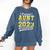 Proud Aunt Of a Class Of 2023 Graduate Senior Graduation Comfort Colors Sweatshirt Denim