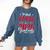 Proud Babbo Of a Class Of 2026 Graduate For Graduation Comfort Colors Sweatshirt Denim