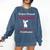 Proud Boyfriend Of 2018 Graduate Dabbing Graduation Comfort Colors Sweatshirt Denim