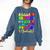 Proud Brother Of 2022 Pre K Graduate Graduation Comfort Colors Sweatshirt Denim