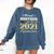 Proud Brother Class Of 2021 Graduate Senior 21 Graduation Comfort Colors Sweatshirt Denim