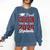 Proud Cousin Of A 2025 Graduate For Graduation Comfort Colors Sweatshirt Denim