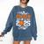 Proud Cousin Of A 2025 Senior Basketball Graduation Comfort Colors Sweatshirt Denim