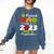Proud Dad Of 2023 Pre K Graduate Graduation Comfort Colors Sweatshirt Denim