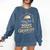 Proud Dad Of a 2025 Graduate Class Of 2025 Graduation Dad Comfort Colors Sweatshirt Denim