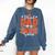 Proud Dad Of A 2026 Senior Basketball Graduation Family Comfort Colors Sweatshirt Denim