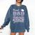 Proud Dad Of a Class Of 2026 Graduate For Graduation Comfort Colors Sweatshirt Denim