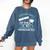 Proud Dad Of Two 2018 Graduates Twin Dads Graduation Comfort Colors Sweatshirt Denim
