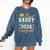 Proud Daddy Of a Class Of 2026 Graduate For Graduation Comfort Colors Sweatshirt Denim