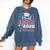 Proud Daughter Of 2025 College Graduate Family Graduation Comfort Colors Sweatshirt Denim