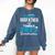 Proud Godfather Of Three 2023 Graduate 23 Class Graduation Comfort Colors Sweatshirt Denim