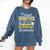 Proud Godmother Of 2022 Graduate Class 2022 Graduation 22 Comfort Colors Sweatshirt Denim