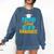 Proud Graduation Dad Father Of Graduates Comfort Colors Sweatshirt Denim