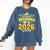 Proud Grandma Of A 2026 Senior Softball Graduation Matching Comfort Colors Sweatshirt Denim