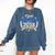 Proud Grandpa Of 2018 Senior Shirt Graduation Grad Comfort Colors Sweatshirt Denim