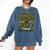 Proud Grandpa Of A 2023 Graduate Graduation Comfort Colors Sweatshirt Denim