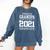 Proud Grandpa Graduation Senior 21 Grad Class Of 2021 Comfort Colors Sweatshirt Denim